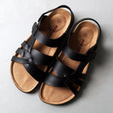 Sandales Multi Brides Confort Semelle Souple Style Estival