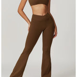 Legging Flare Taille Haute Sculptant Confort Sport Chic