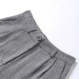 Ensemble Trois Pièces Femme Blazer Gilet Pantalon Élégant