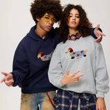 Sweat à Capuche Femme Imprimé Artistique – Hoodie Casual Tendance
