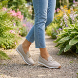 Mocassins femme en mesh à semelle antidérapante