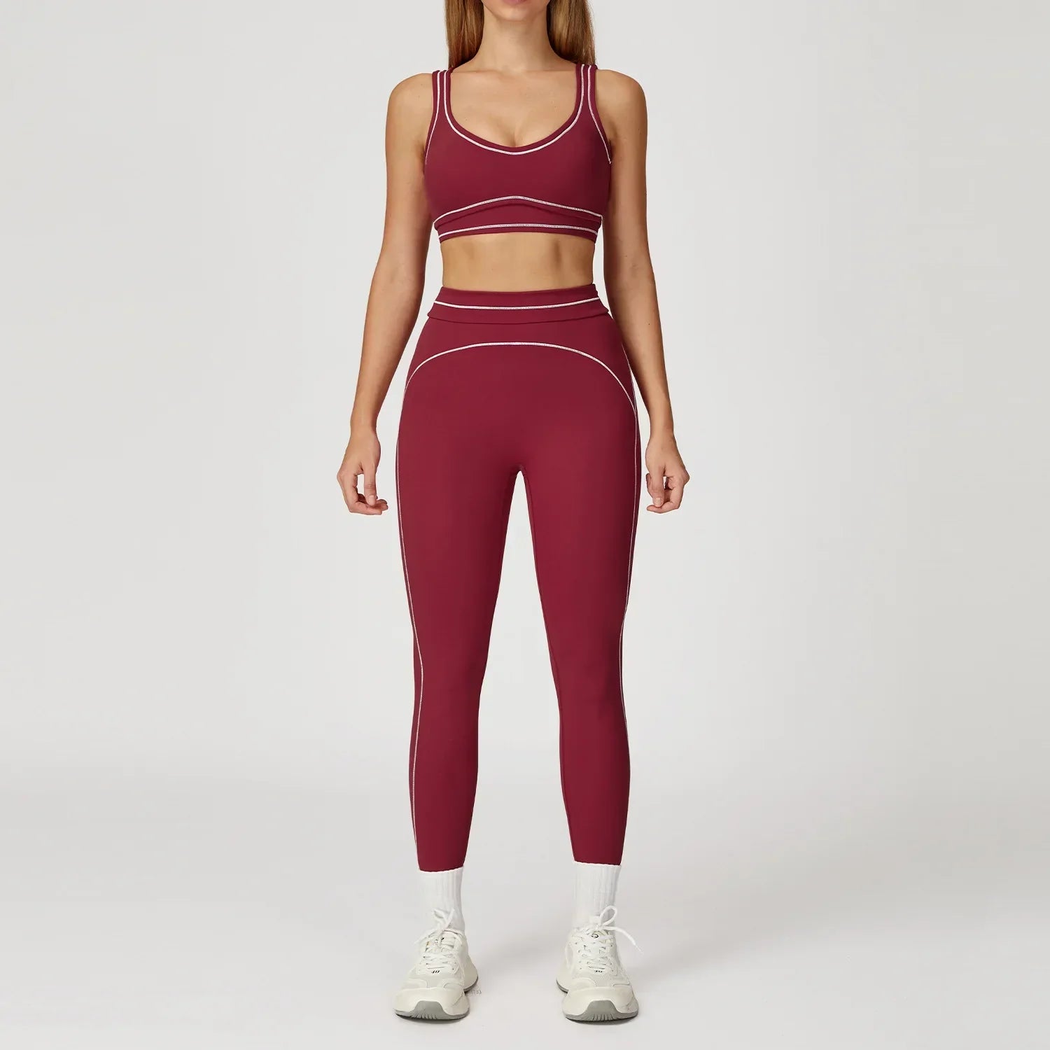 Ensemble Sport Sculptant Taille Haute Performance