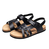 Sandales Multi Brides Confort Semelle Souple Style Estival