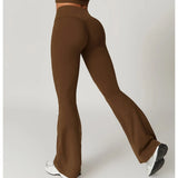 Legging Flare Taille Haute Sculptant Confort Sport Chic