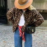Léona | Gilet en Tricot Léopard Élégant pour Femmes
