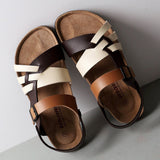 Sandales Multi Brides Confort Semelle Souple Style Estival