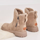 Bottines Fourrées Antidérapantes Confort Hiver Moderne