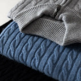 Samuel | Pull Col Camionneur Laine & Maille Chaude
