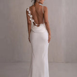 Robe Maxi Sirène Dos Nu Bijoux Élégance Glamour