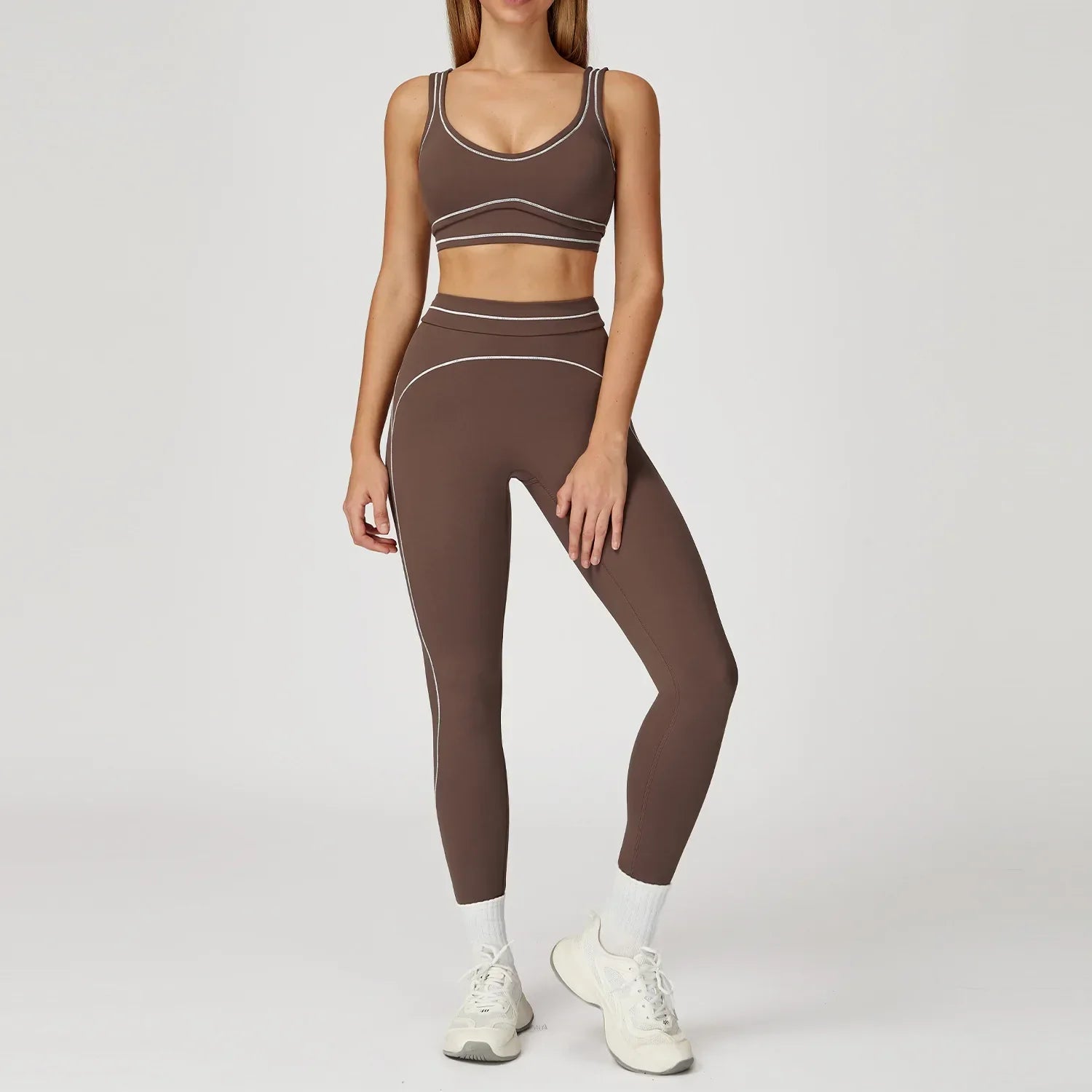 Ensemble Sport Sculptant Taille Haute Performance
