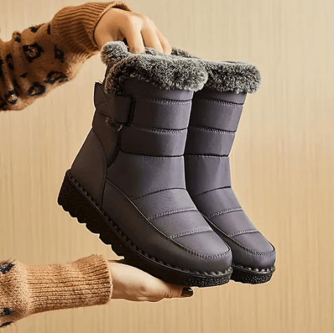 Bottes Neige Fourrées Imperméables Confort Hiver
