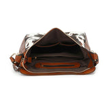 Sac En Cuir Marron Femme Signature