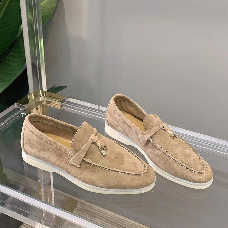 Mocassins Élégants Confort Souple Style Classique Moderne