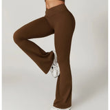 Legging Flare Taille Haute Sculptant Confort Sport Chic