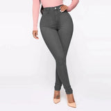 Jean Skinny Taille Haute Effet Sculptant