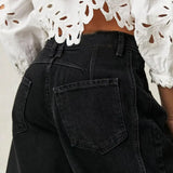Pantalon Léopard Ample Taille Haute Tendance