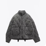 Veste Oversize Hivère Légère Gris Femme