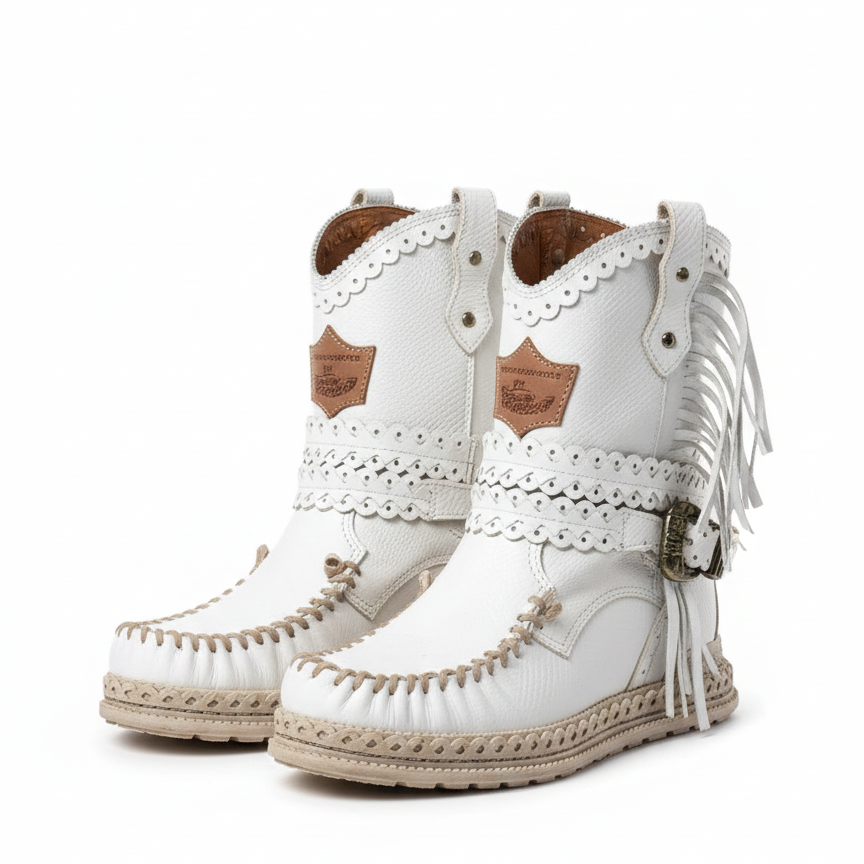 Bottes Western à Franges pour Look Bohème
