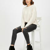 Bottines Plateforme Lacées Talon Épais Style Urbain Chic
