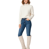 Bottes Hautes Élégantes Talon Moderne Chic