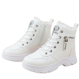Bottines Montantes Fourrées Style Urbain