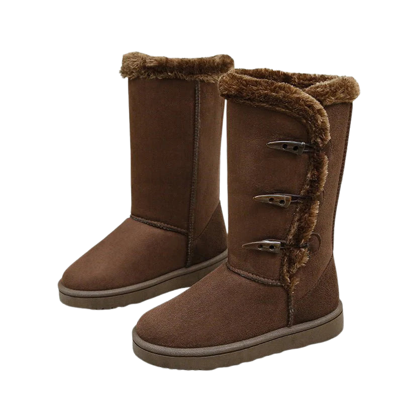 Bottes Fourrées Hiver Confort Doublure Chaude