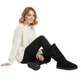 Bottes Fourrées Hiver Confort Doublure Chaude