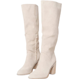 Bottes Hautes Élégantes Talon Moderne Chic
