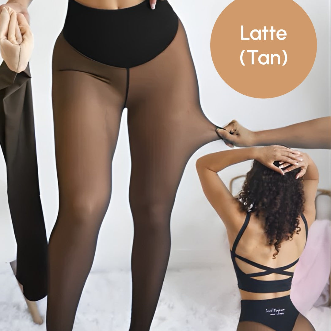 Collants Sculptants Transparence Élégante Effet Galbant