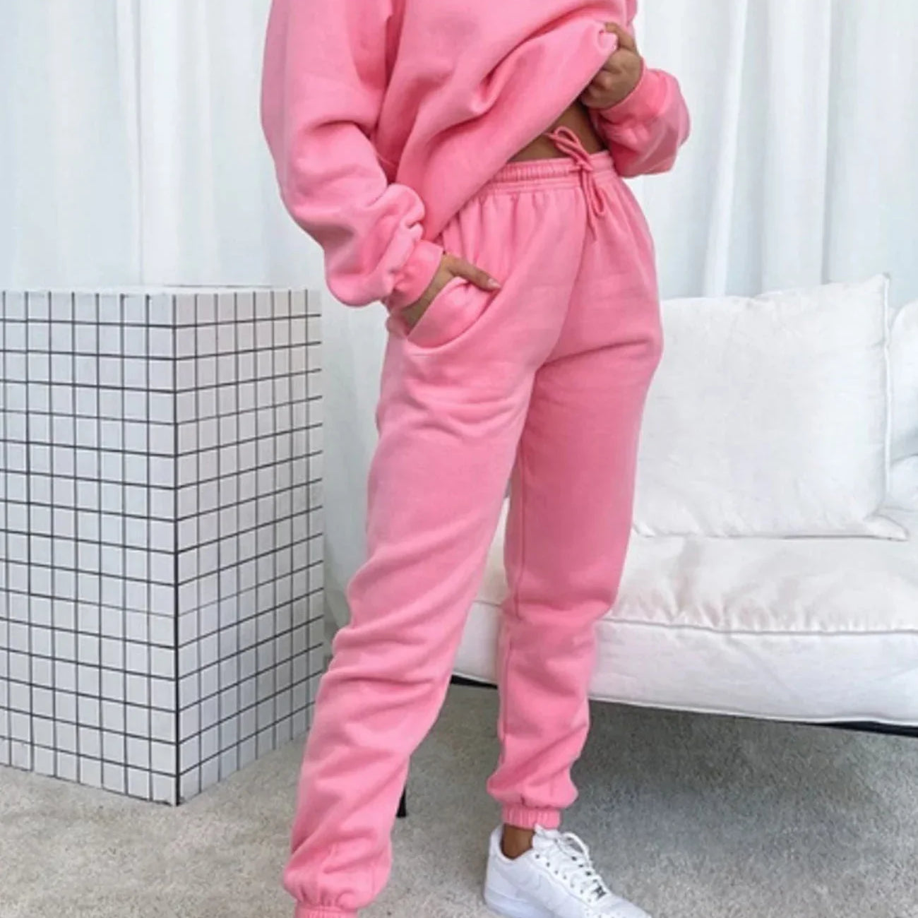 Ensemble Sweat Oversize Confort Pantalon Décontracté Chic