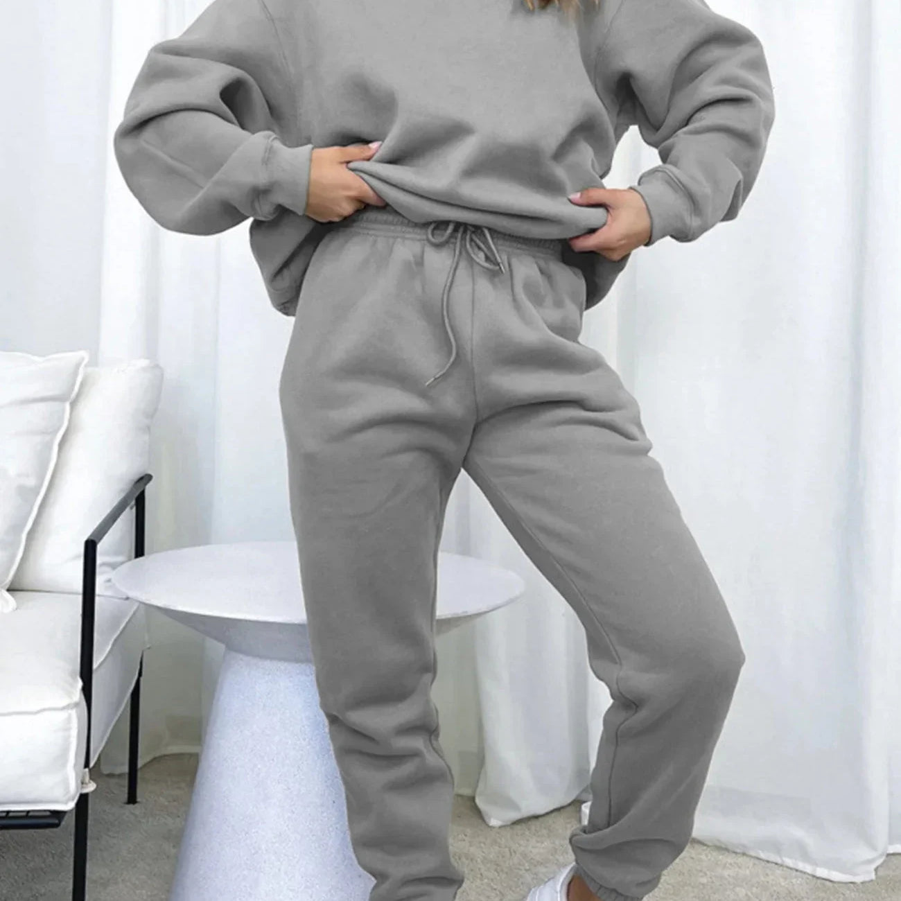 Ensemble Sweat Oversize Confort Pantalon Décontracté Chic