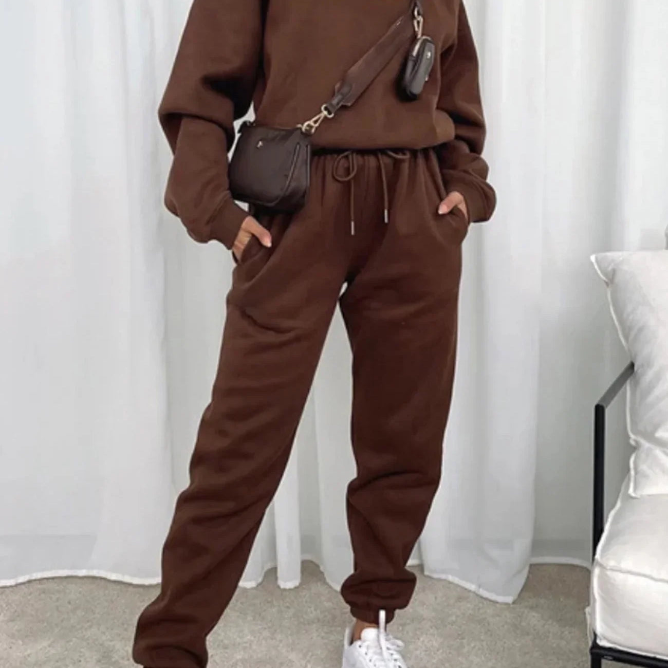Ensemble Sweat Oversize Confort Pantalon Décontracté Chic