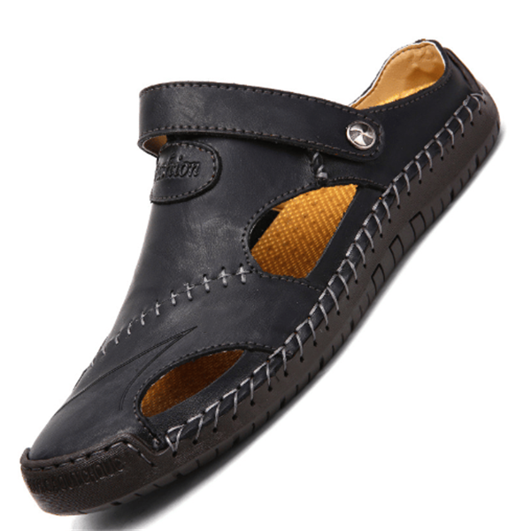 Sandales en Cuir à Bride Réglable