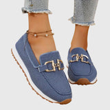 Mocassins femme à enfiler semelle rembourrée