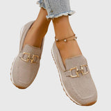 Mocassins femme à enfiler semelle rembourrée