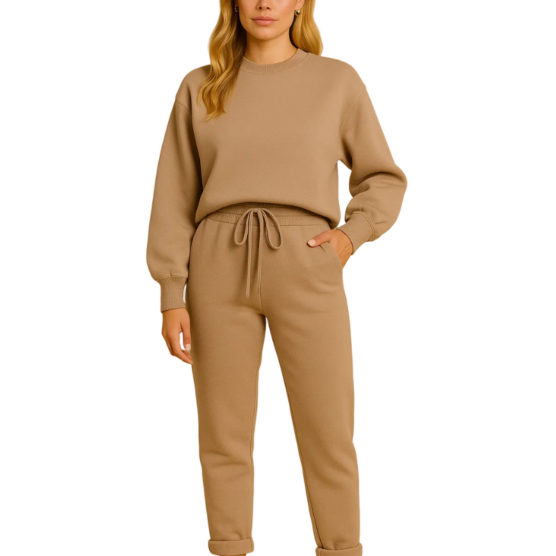 Ensemble Jogging Minimaliste Sweat Pantalon Coupe Relax Confort