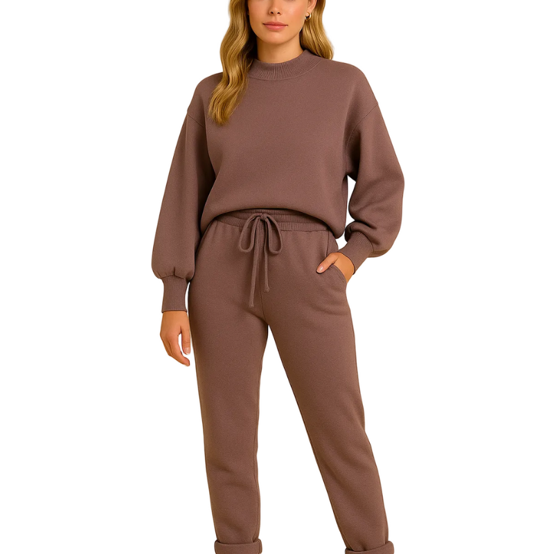 Ensemble Jogging Minimaliste Sweat Pantalon Coupe Relax Confort