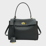 Sac En Cuir Noir Femme