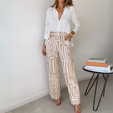 Ensemble Chemise et Pantalon Imprimé