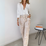 Ensemble Chemise et Pantalon Imprimé