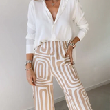 Ensemble Chemise et Pantalon Imprimé