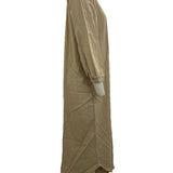Robe Longue Lin Boutonnée Ample Confort Naturel