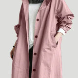 Imperméable Oversize Femme – Manteau Long Déperlant Moderne
