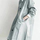 Imperméable Oversize Femme – Manteau Long Déperlant Moderne