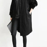 Imperméable Oversize Femme – Manteau Long Déperlant Moderne