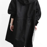 Imperméable Oversize Femme – Manteau Moderne Déperlant Élégant