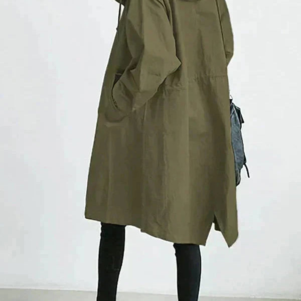 Imperméable Oversize Femme – Manteau Moderne Déperlant Élégant