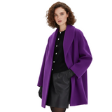 Manteau Femme Oversize à Capuche Élégant