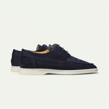 Chaussures Derby en Daim à Lacets