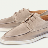 Chaussures Derby en Daim à Lacets